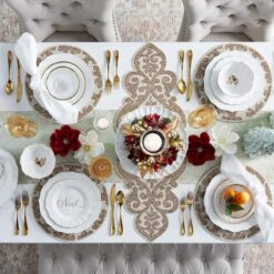 Grace Mitchell Cortana White Wooden Dining Table -Accent Furniture Shop grace mitchell cortana white wooden dining table 2