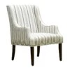 Grace Mitchell Olivia Striped Scalloped Armchair 1 Grace Mitchell Olivia Striped Scalloped Armchair -Accent Furniture Shop grace mitchell olivia striped scalloped armchair