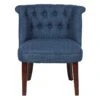 Grace Mitchell Roxanne Accent Chair, Blue -Accent Furniture Shop grace mitchell roxanne accent chair blue