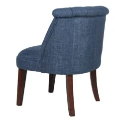 Grace Mitchell Roxanne Accent Chair, Blue -Accent Furniture Shop grace mitchell roxanne accent chair blue 2