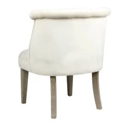 Grace Mitchell Roxanne Accent Chair, Ivory -Accent Furniture Shop grace mitchell roxanne accent chair ivory 2