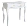 Grace Mitchell Scarlett 2-Drawer Console Table, White 2 Grace Mitchell Scarlett 2-Drawer Console Table, White -Accent Furniture Shop grace mitchell scarlett 2 drawer console table white
