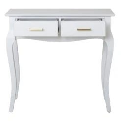 Grace Mitchell Scarlett 2-Drawer Console Table, White 7 Grace Mitchell Scarlett 2-Drawer Console Table, White -Accent Furniture Shop grace mitchell scarlett 2 drawer console table white 2