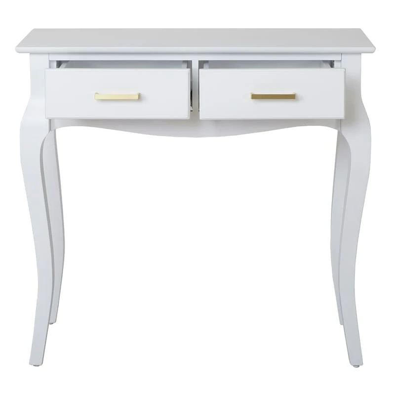 Grace Mitchell Scarlett 2-Drawer Console Table, White 5 Grace Mitchell Scarlett 2-Drawer Console Table, White - Image 3