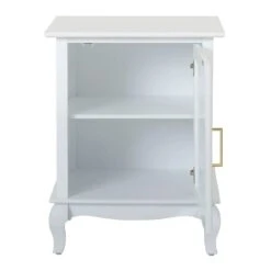 Grace Mitchell Scarlett White 1-Door Cabinet -Accent Furniture Shop grace mitchell scarlett white 1 door cabinet 2