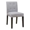 Grey Tufted Dining Chair -Accent Furniture Shop grey tufted dining chair