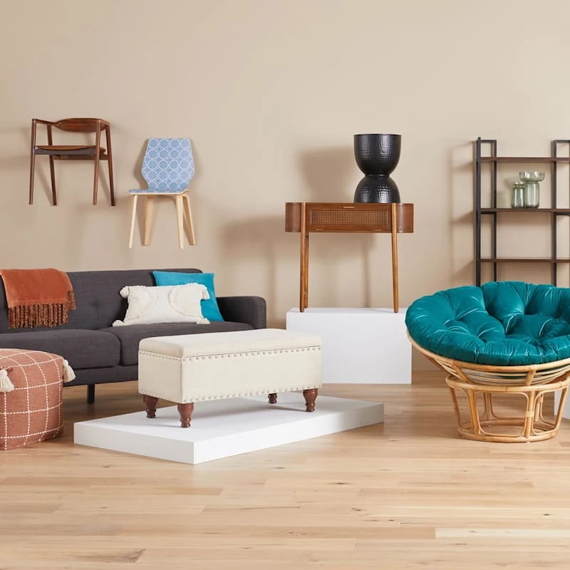 Hammered Metal Accent Table, Black 4 Hammered Metal Accent Table, Black - Image 2