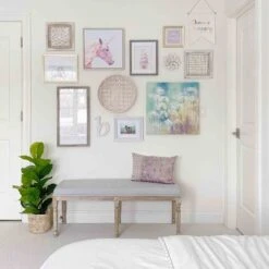 Heritage Light Grey Linen Bench -Accent Furniture Shop heritage light grey linen bench 3