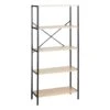 Honeybloom 4-Tier Burnaby Wood & Metal Shelf