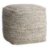 Honeybloom Black & Cream Pouf -Accent Furniture Shop honeybloom black cream pouf