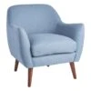 Honeybloom Braxton Blue Armchair -Accent Furniture Shop honeybloom braxton blue armchair