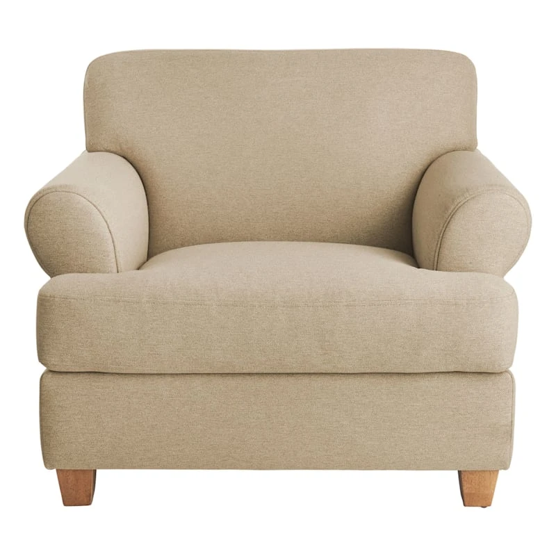 Honeybloom Brooke Armchair, Tan 5 Honeybloom Brooke Armchair, Tan - Image 3