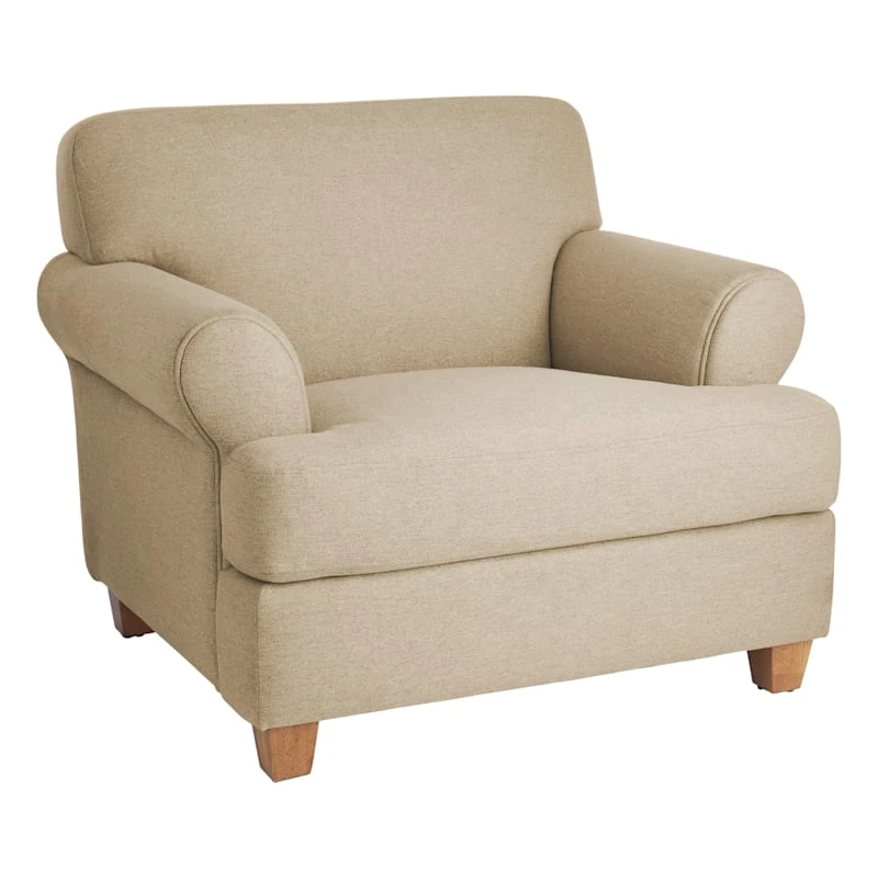 Honeybloom Brooke Armchair, Tan 3 Honeybloom Brooke Armchair, Tan