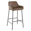 Honeybloom Destin Barstool, Brown -Accent Furniture Shop honeybloom destin barstool brown