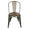 Honeybloom Ennis Metal Dining Chair