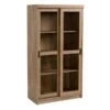 Honeybloom Fullerton 4-Shelf Sliding Door Cabinet 2 Honeybloom Fullerton 4-Shelf Sliding Door Cabinet -Accent Furniture Shop honeybloom fullerton 4 shelf sliding door cabinet