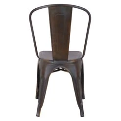 Honeybloom Idris Bronze Metal Dining Chair -Accent Furniture Shop honeybloom idris bronze metal dining chair 4