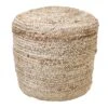 Honeybloom Karson Jute Pouf -Accent Furniture Shop honeybloom karson jute pouf