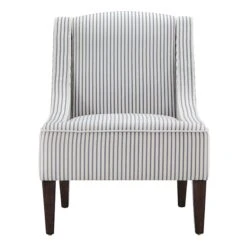 Honeybloom Kayson Striped Accent Chair -Accent Furniture Shop honeybloom kayson striped accent chair 1