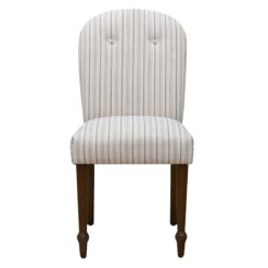 Honeybloom Mae Striped Dining Chair 6 Honeybloom Mae Striped Dining Chair -Accent Furniture Shop honeybloom mae striped dining chair 1