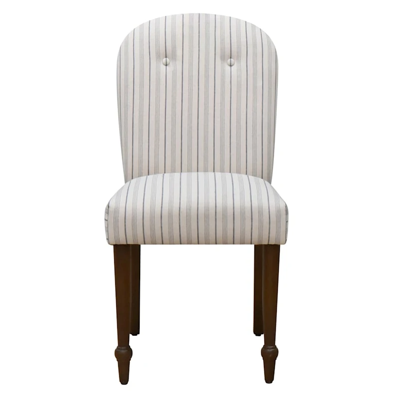 Honeybloom Mae Striped Dining Chair 4 Honeybloom Mae Striped Dining Chair - Image 2