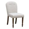 Honeybloom Mae Striped Dining Chair -Accent Furniture Shop honeybloom mae striped dining chair