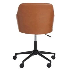 Honeybloom Nash Faux Leather Office Chair 9 Honeybloom Nash Faux Leather Office Chair -Accent Furniture Shop honeybloom nash faux leather office chair 3