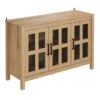 Honeybloom Oslo 3-Door Cabinet 1 Honeybloom Oslo 3-Door Cabinet -Accent Furniture Shop honeybloom oslo 3 door cabinet