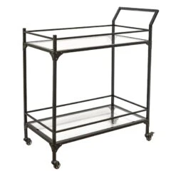 Honeybloom Sage Frost Bar Cart