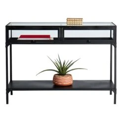 Honeybloom Sage Frost Console Table -Accent Furniture Shop honeybloom sage frost console table 2