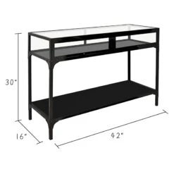 Honeybloom Sage Frost Console Table -Accent Furniture Shop honeybloom sage frost console table 3