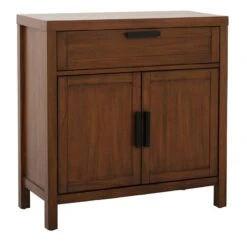 Honeybloom Samuel 1-Drawer 2-Door Wooden Cabinet