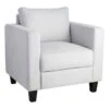 Honeybloom Stone Light Grey Armchair -Accent Furniture Shop honeybloom stone light grey armchair