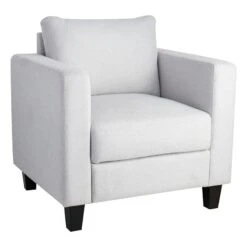 Honeybloom Stone Light Grey Armchair