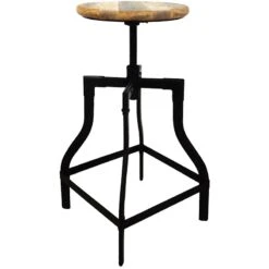 Honeybloom Waco Adjustable Backless Barstool 15 Honeybloom Waco Adjustable Backless Barstool -Accent Furniture Shop honeybloom waco adjustable backless barstool 4