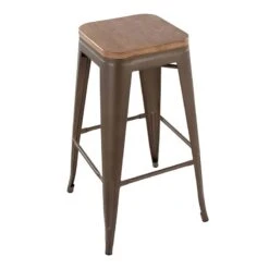 Honeybloom Westfield Barstool, Bronze -Accent Furniture Shop honeybloom westfield barstool bronze 3