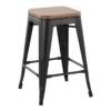 Honeybloom Westfield Counter Stool, Black 2 Honeybloom Westfield Counter Stool, Black -Accent Furniture Shop honeybloom westfield counter stool black