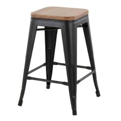 Honeybloom Westfield Counter Stool, Black 8 Honeybloom Westfield Counter Stool, Black -Accent Furniture Shop honeybloom westfield counter stool black 2