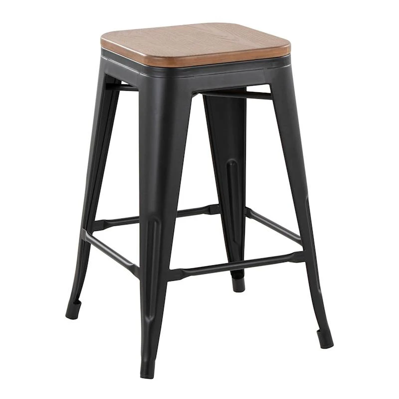 Honeybloom Westfield Counter Stool, Black 3 Honeybloom Westfield Counter Stool, Black