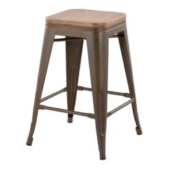 Honeybloom Westfield Counter Stool, Bronze -Accent Furniture Shop honeybloom westfield counter stool bronze 2