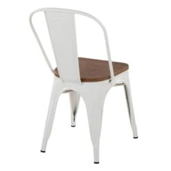 Honeybloom Westfield Dining Chair, White 8 Honeybloom Westfield Dining Chair, White -Accent Furniture Shop honeybloom westfield dining chair white 2