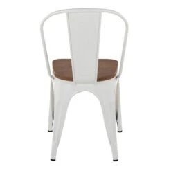 Honeybloom Westfield Dining Chair, White 9 Honeybloom Westfield Dining Chair, White -Accent Furniture Shop honeybloom westfield dining chair white 3