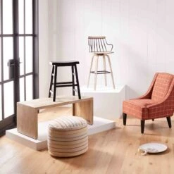 Honeybloom Whitley Swivel Barstool -Accent Furniture Shop honeybloom whitley swivel barstool 10