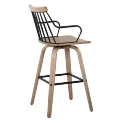 Honeybloom Whitley Swivel Counter Stool -Accent Furniture Shop honeybloom whitley swivel counter stool 3