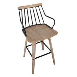 Honeybloom Whitley Swivel Counter Stool -Accent Furniture Shop honeybloom whitley swivel counter stool 5