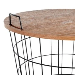 Honeybloom Wire Basket Storage Table 8 Honeybloom Wire Basket Storage Table -Accent Furniture Shop honeybloom wire basket storage table 2