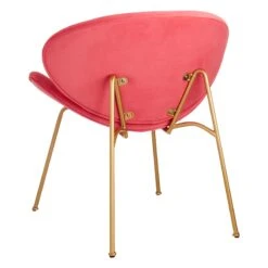 Jagger Chair, Bright Pink -Accent Furniture Shop jagger chair bright pink 1
