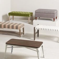 Jasmine Charcoal Grey Upholstered Storage Bench With Nail Heads -Accent Furniture Shop jasmine charcoal grey upholstered storage bench with nail heads 2