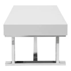 Laila Ali Astrid White Coffee Table -Accent Furniture Shop laila ali astrid white coffee table 2