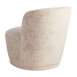 Laila Ali Caila Taupe Velvet Swivel Chair -Accent Furniture Shop laila ali caila taupe velvet swivel chair 2